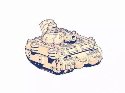  Ryder Kamron TUSSLE FOR VICTORY 3D print model