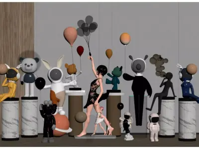 Home Decoration Ornaments 3D model