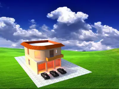 3d House Modeling  3D model