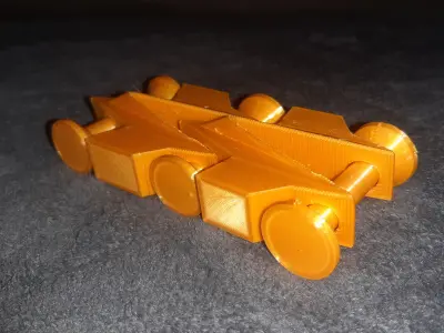 Rover 6-Wheeler by 3esign Free 3D print model