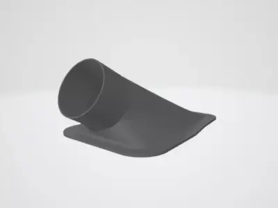Two and a half Inch Naca Duct Intake 3D print model