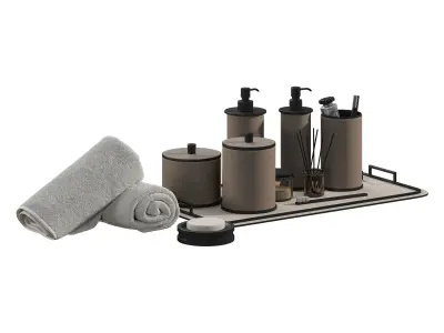 Bathroom Accessories by RUDI 3D model