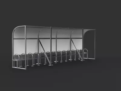 Soccer Bench  3D model