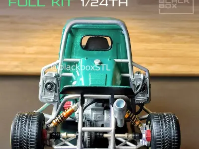 TURBO PROTO 3 wheeler FULL MODELKIT 1-24 3D print model