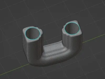 clay vase Free low-poly 3D model