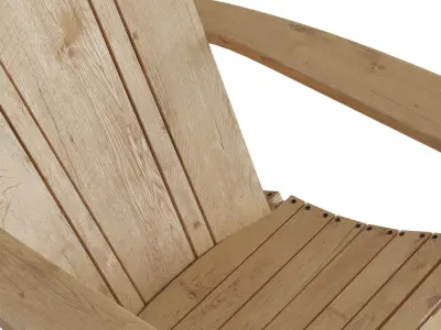 Slate Grey Marvin Chair 3D model