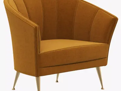 Brabbu Maya Armchair 3D model