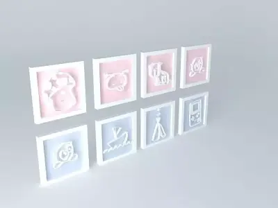 child table Free 3D model