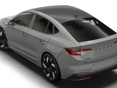 Skoda Enyaq Coupe RS 2026 3D model