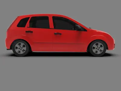Ford Fiesta Max 2010 3D model
