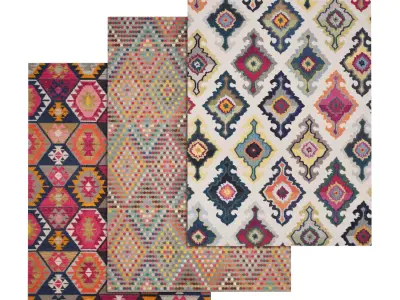 Rug Set 2109 3D model