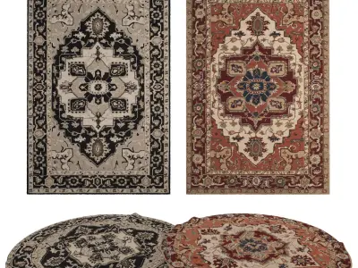 Rugs No 573 Low-poly 3D model