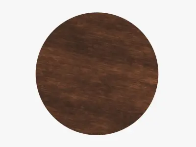 Coffee table round 01 3D model