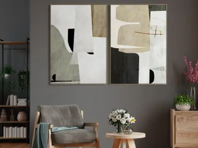 Photo Frame 85 Low-poly 3D model