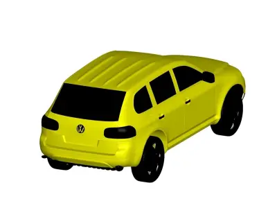 Volkswagen Touareg 3D model