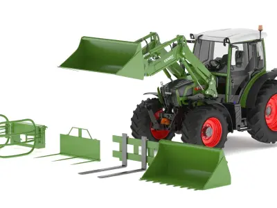 Fendt Cargo Frontloader  3D model