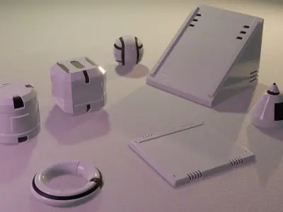 Y2J Primitive Shapes 3D model