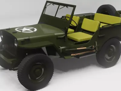 Jeep Wills 3D model
