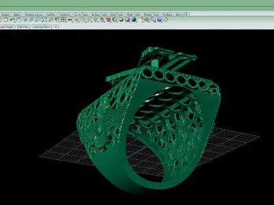 ring perspolice 3D print model