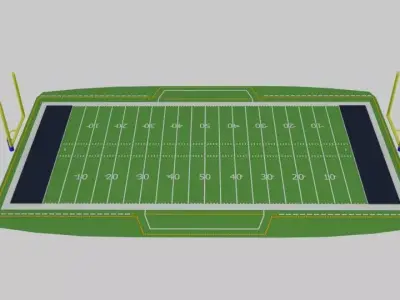  Superbowl Field 3D model