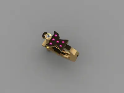 Earrings - Children 3D print model buy