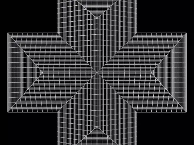 Roof structure 25O14 3D model