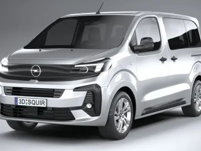 Opel Vivaro L1 Passanger 2024 3D model