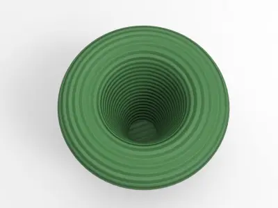 Kolq Vase Low-poly 3D model