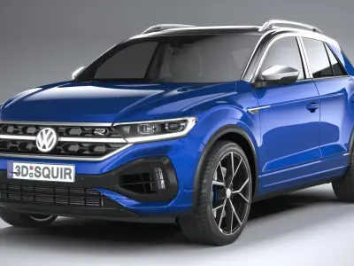 Volkswagen T-Roc R 2022 3D model