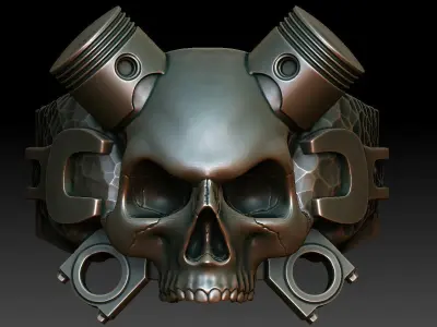 Motor Ring 3D print model