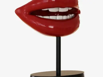 Figurine Lips 3D model