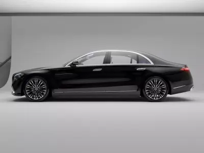 Mercedes S Class 2021 3D model