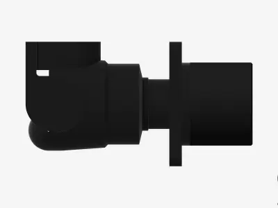 Wall Mixer Tap - Luxury - Two - Twin Low-poly 3D model