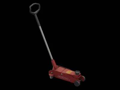 Car Jack Low-poly 3D model
