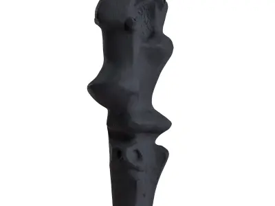 abstract sculptures 3D model