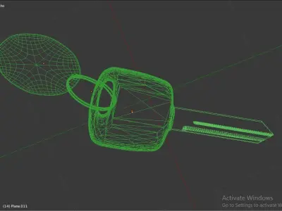 Crown Victoria Key 3D model