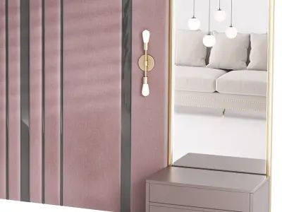 Decorative Wall panel  43 3D model
