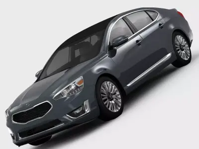 KIA Cadenza Premium 2014 3D model