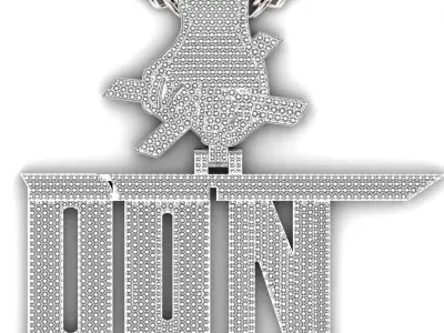 DON Pendant 3D print model