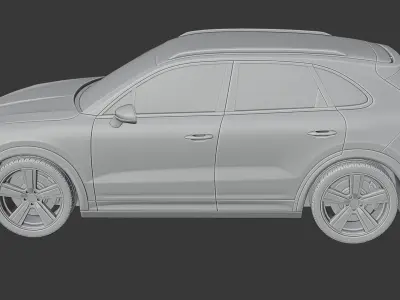 2025 porsche cayenne gts 3d print model 3D print model
