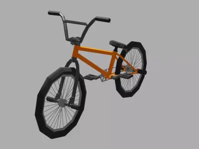 LOW POLY BMX Bicycles Free low-poly 3D model