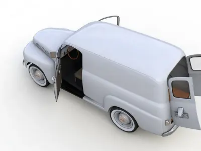 M-1 SERIES PANEL TRUCK 1951 3D model