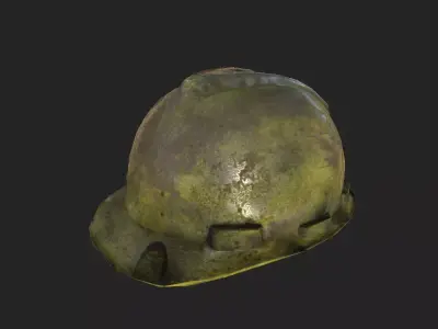SafeCAP hard hat Low-poly 3D model