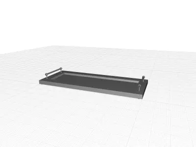 Williamsburg Mediaval Tray 3D model