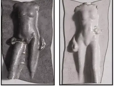 Wall panel 1 3D model