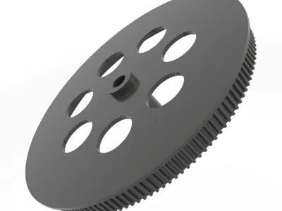 MOULINEX MS-5966354 Kitchen Combine Gear 3D print model