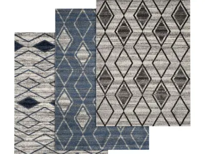 Rug Set 2171 3D model