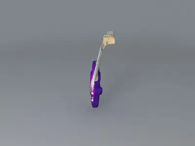 Sands tele custom guitar Free 3D model