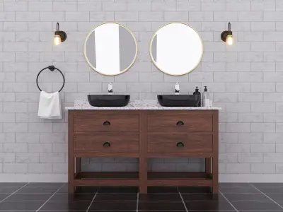 Bathroom vanity 3d model 3D model