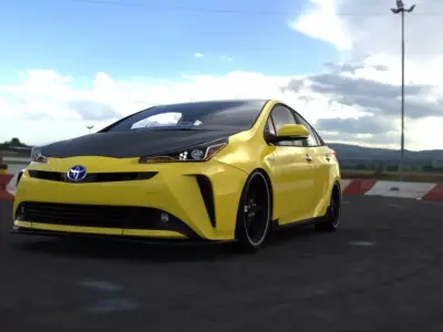 Toyota Prius 2020 3D model